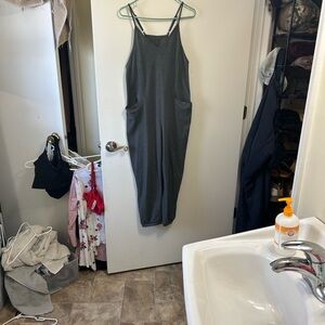 Gray jumpsuit with Pockets